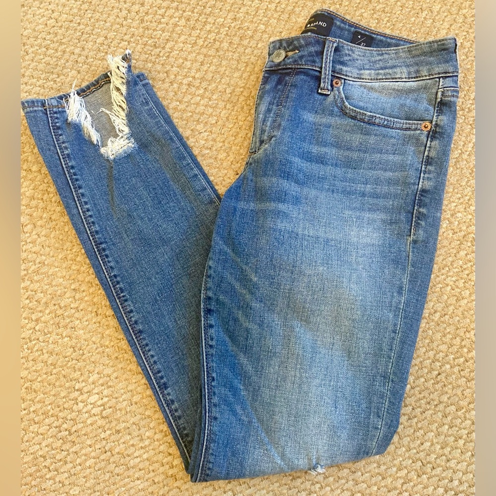 Women’s Lucky Brand Distressed Lolita Skinny Jeans Size 4/27